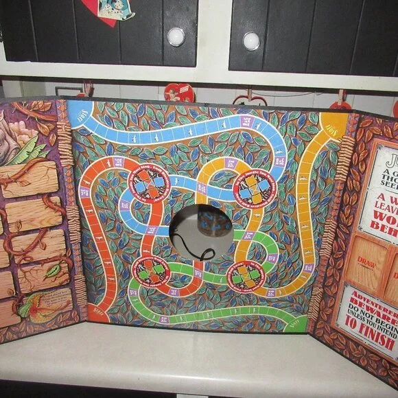 1995 Vintage Jumanji Board Game by Milton Bradley - Picture 2 of 7